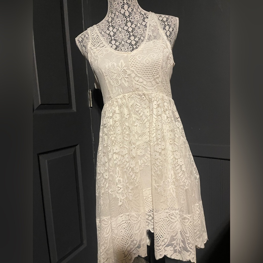 White Lace Dress